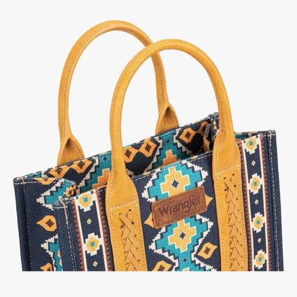 Montawest Wrangler Women's Tote Multicolor Patterned Bag - Picture 5 of 8